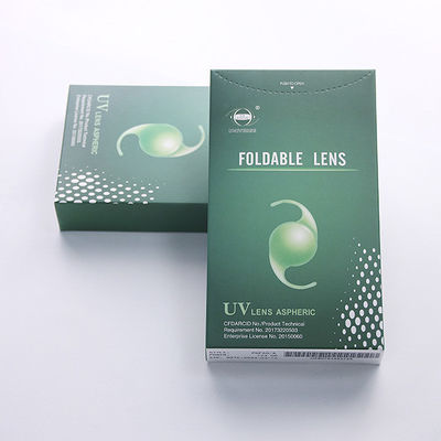 गुणवत्ता  Aspheric Hydrophilic Acrylic IOL Intraocular Lens 12.5mm Overall Diameter कारखाना