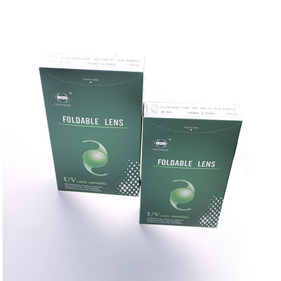 गुणवत्ता  Single Piece Hydrophilic Monofocal Intraocular Lens 6.0mm Optic Diameter कारखाना