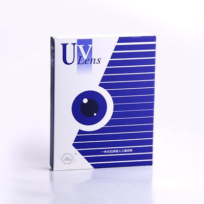 गुणवत्ता  PMMA Anterior Chamber Cataract Intraocular Lens 6.0mm Body Diameter कारखाना